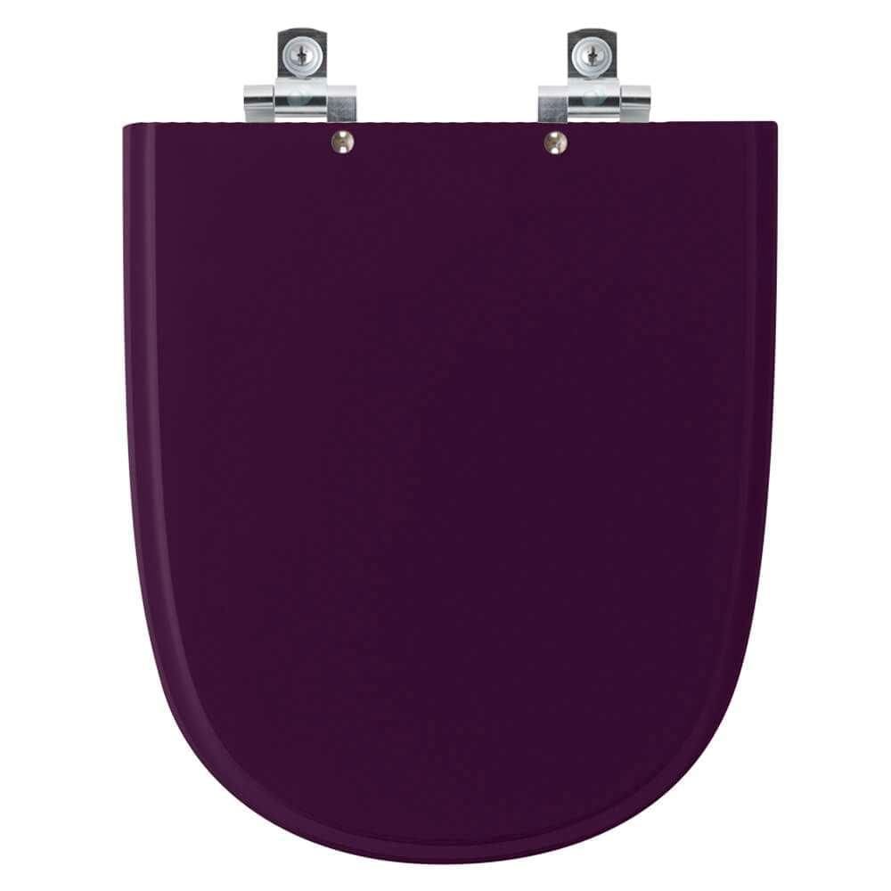 Assento Sanitário Soft Close Ezedra Ametista para vaso Ideal Standard