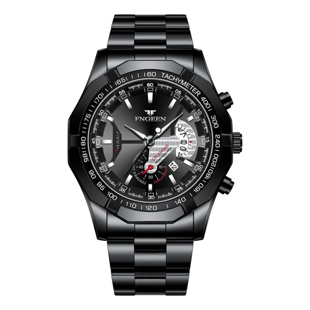 Relógio impermeável não mecânico com mostrador grande de 44 mm