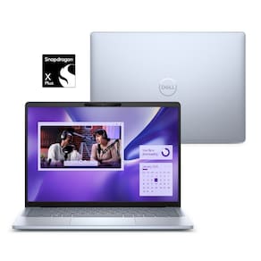 Notebook Dell Inspiron Plus I14-QCXPLUS-M10 14" QHD+ Touch Snapdragon® X Plus 16GB 512GB SSD Windows 11 Prata Gelo