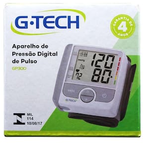 Aparelho Medidor de Pressão Digital Pulso G-Tech GP300