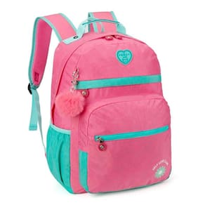 Mochila Escolar Infantil KK24M14 Pink - Kika
