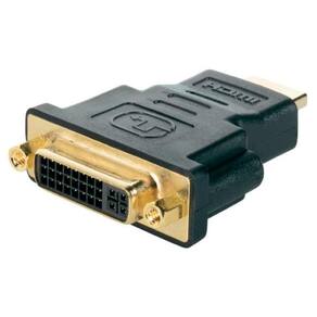 Adaptador Conversor Dual Link 24+5 Pinos Hdmi M X Dvi-I F