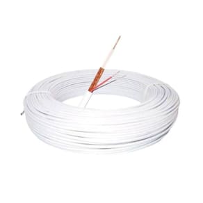 Cabo Coaxial Flexivel 4,0mm Multitoc 80% Malha Cobre +2 Alim