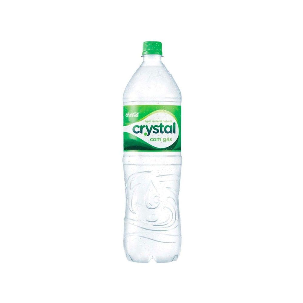 Água Mineral Crystal com Gás 1,5L