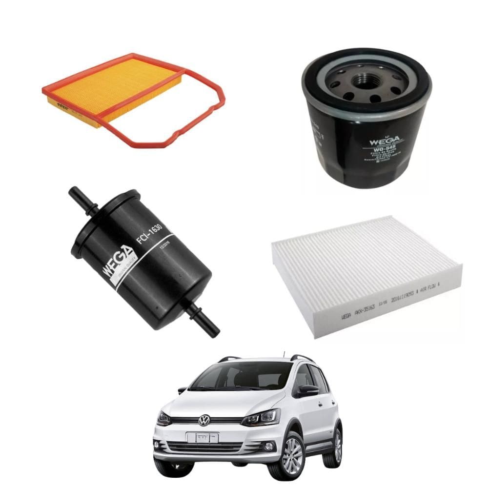 Kit Troca Óleo Fox (BLUEMOTION/TRACK) 2013 A 2019 WKL300
