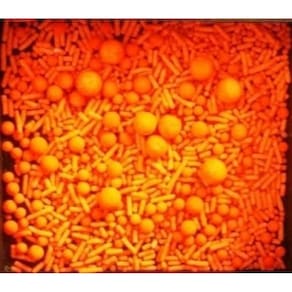 Confeito e açúcar sprinkles laranja 529 Jady 50g