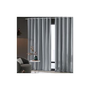 Cortina Bella Janela 300x230 cm Pratika Lisa Titanio