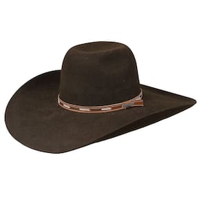 Chapéu de Cowboy Top Bulls 30X Café Texas Diamond 35798
