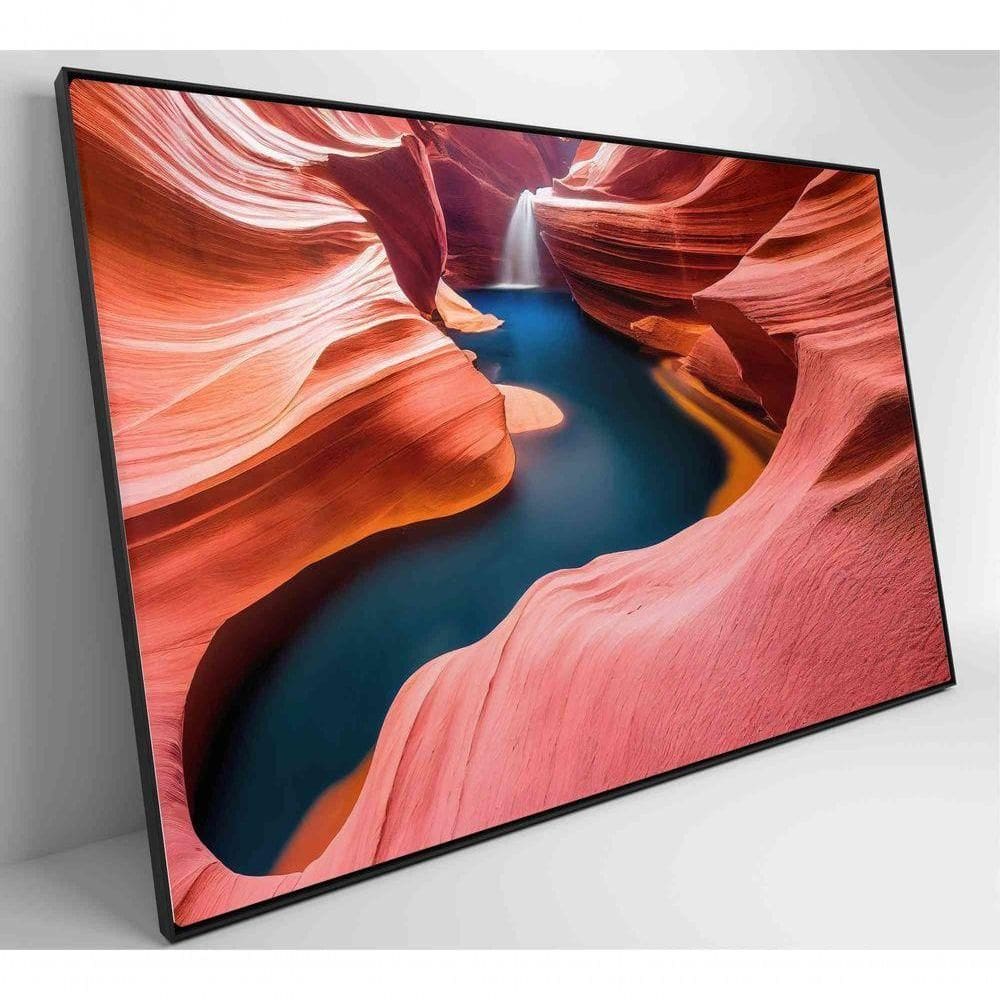 Quadro Natureza Antelope Canyon Medidas 120x80 Cm Tipo De Impressão Adesivo Fotográfico