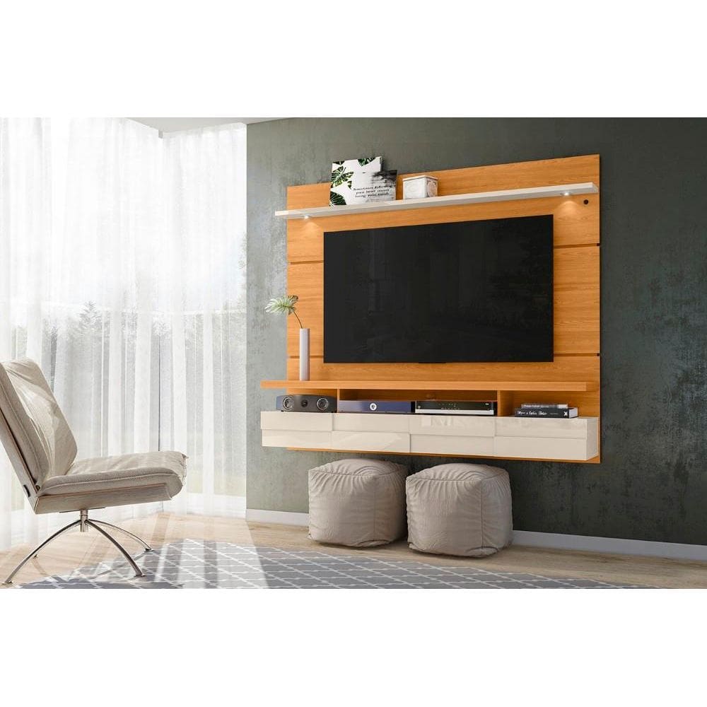 Home Theater Lana 1.8 para TV de até 60 polegadas - Cinamomo / Off White - Madetec
