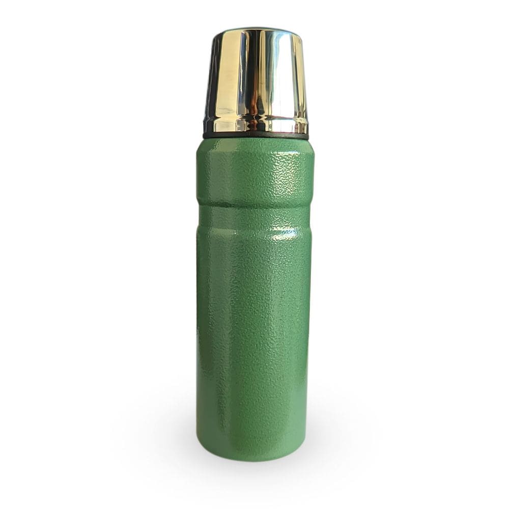 Garrafa Térmica Aço Inoxidável Parede Dupla Modelo Safari Esporte 500ML Conserva Quente e Frio