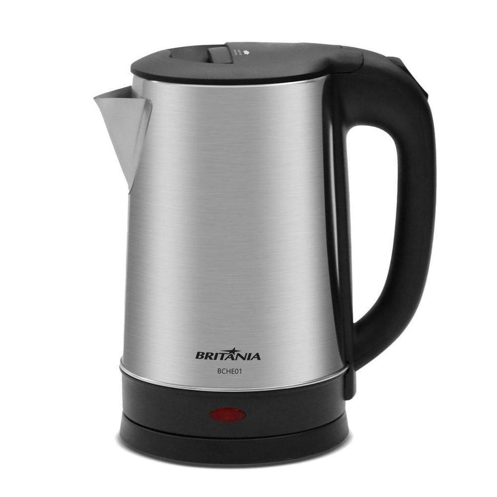Chaleira Elétrica Britânia 1,6L 1500W Base 360° BCHE01 127V