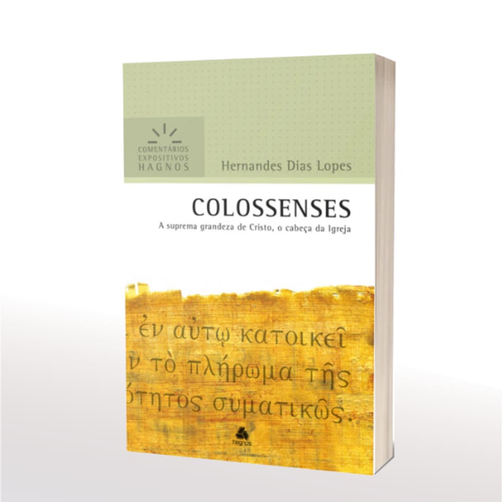 Livro Colossenses Comentários - Hernandes Dias Lopes