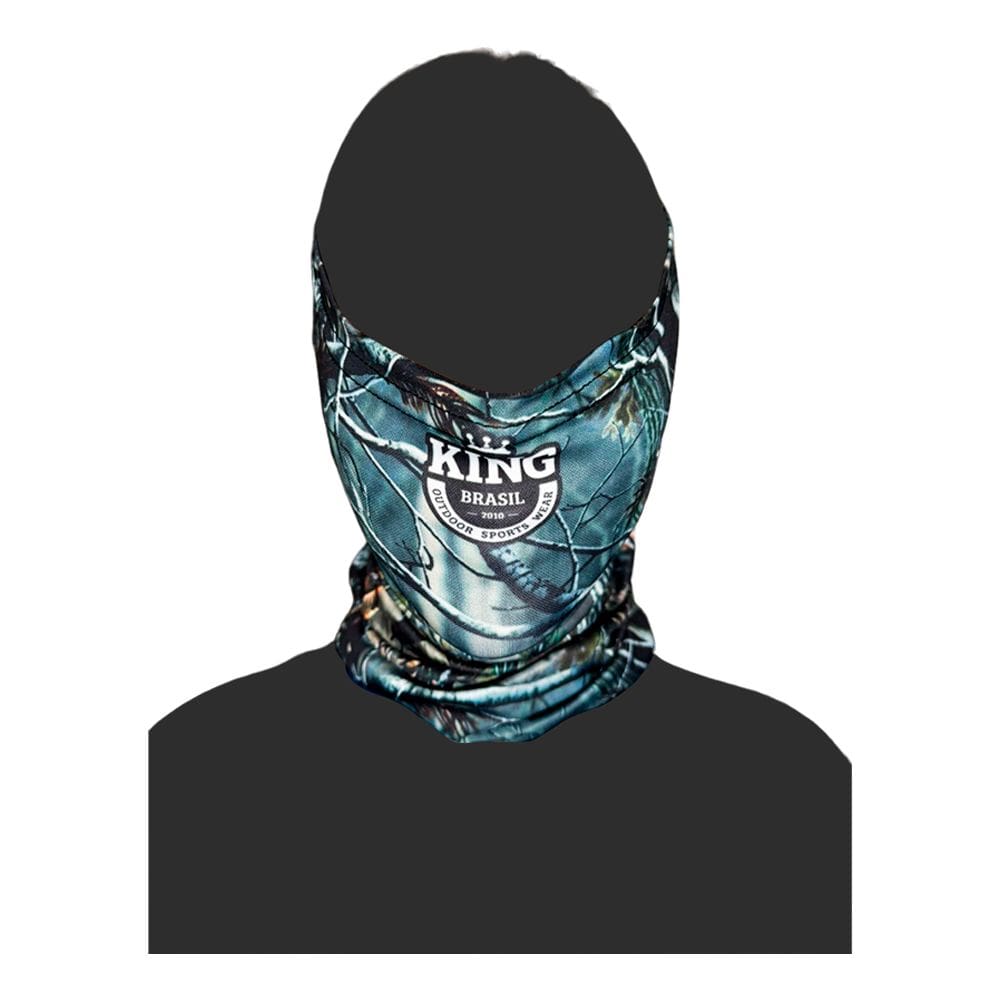 Bandana Pesca Tube Neck Máscara King Brasil Proteção Solar 704 Folhagem
