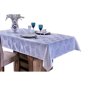 Toalha Mesa Posta 4 Cadeiras Jacquard Lisa 1,50M X 1,40M