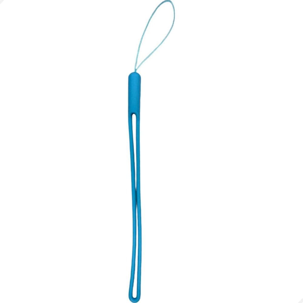 Cordinha Cordão Para Capinha Capa De Celular Silicone Azul