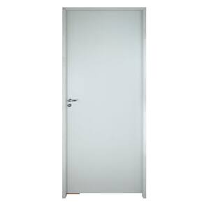 Porta Lisa Prime Batente Ecológico 09 Fechadura Stilo Externa 92 X 210 Lado Direito Branco