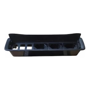 Caixa Embutir Mesa Móveis Com 03 Tomada 10A New Slim Preta