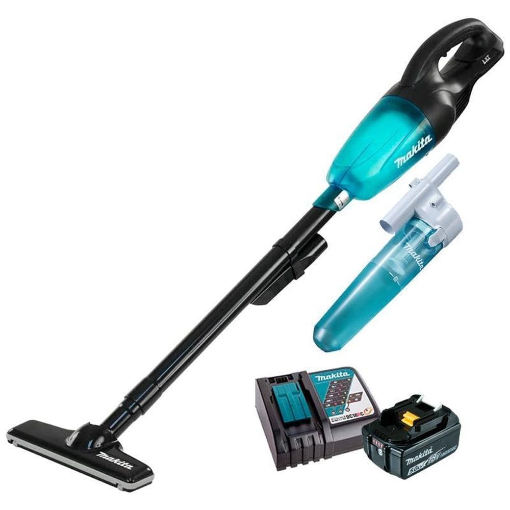 Kit Aspirador A Bateria Makita 18V Dcl180Zb + Bateria 18V