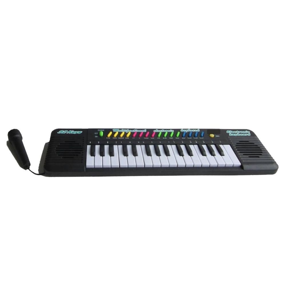 Teclado Piano Infantil Com Microfone Musical Educativo