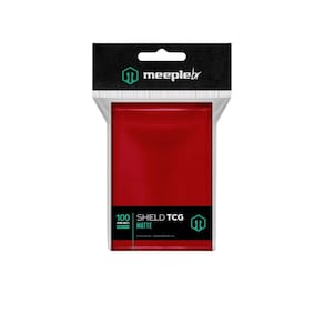 Sleeves Shield TCG Matte Colorido Padrão 66 X 91mm 100 unidades MeepleBR (63,5 x 88mm)