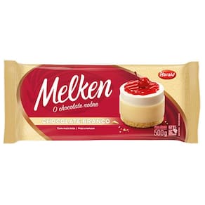 Barra De Chocolate Branco 500G - Melken