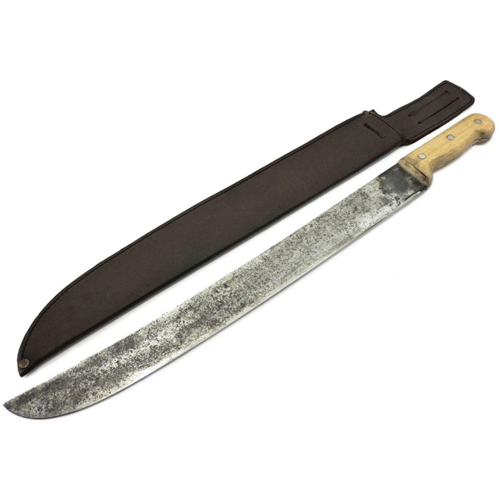 Antigo Facão Collins CO Aço Carbono - Lâm. 43 Cm.