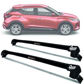 Rack Teto Aluminio Prime Nissan Kicks 16 até 19 Preto PR164