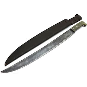 Facão Antigo Alcorta Cia Español - Aço Carbono Lâm. 46 Cm