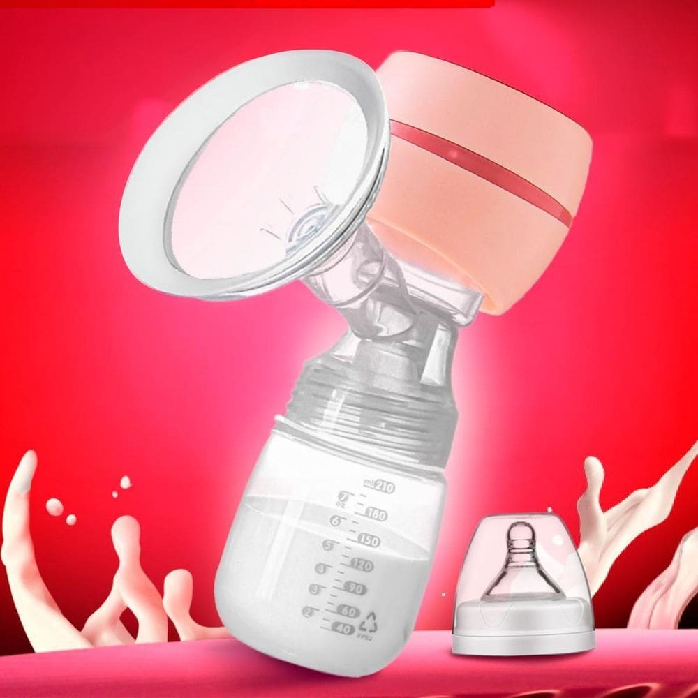 Tira Leite Elétrico Digital Bomba Usb Materno 180Ml Sucção