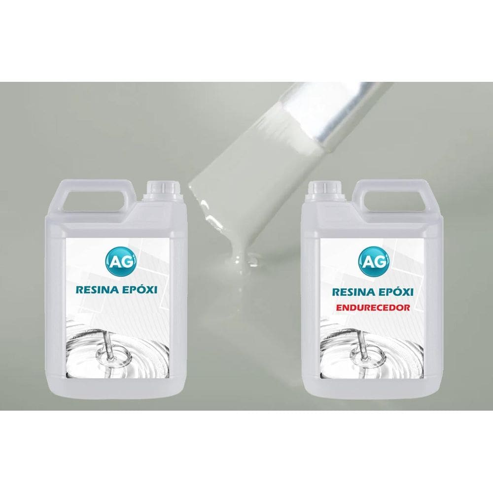 Resina Epóxi 1Kg + Cor Sólida Branco Papiro Ral9018 Ag Baixa