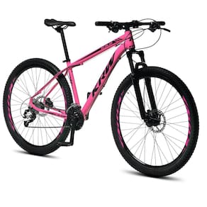 Bicicleta Aro 29 KRW Alumínio Shimano Altus 24 Vel Freio Hidráulico e Cassete S37