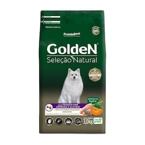 Ração Golden Seleção Natural Cães Adultos Pequeno Sabor