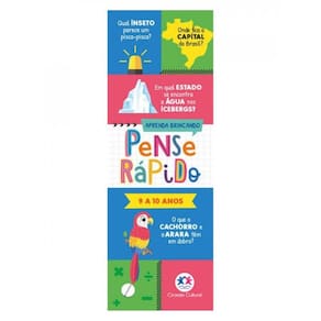 Pense Rápido - 9 A 10 Anos
