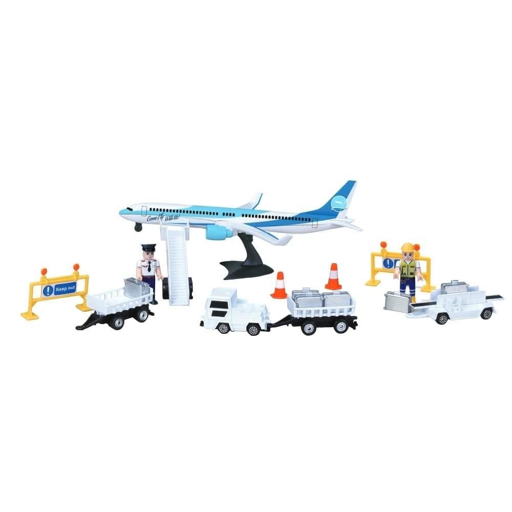 Playset Aeroporto e Carrinhos Maisto