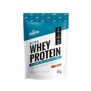 Ultra Whey Protein Sabor Doce De Leite Refil 907G Shark Pro