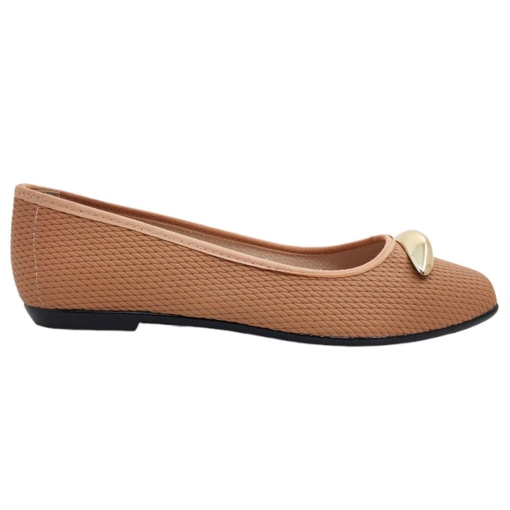 Sapatilha Feminina Casual Dia a Dia Passeio Trabalho Ultra Conforto Moleca 5729.131