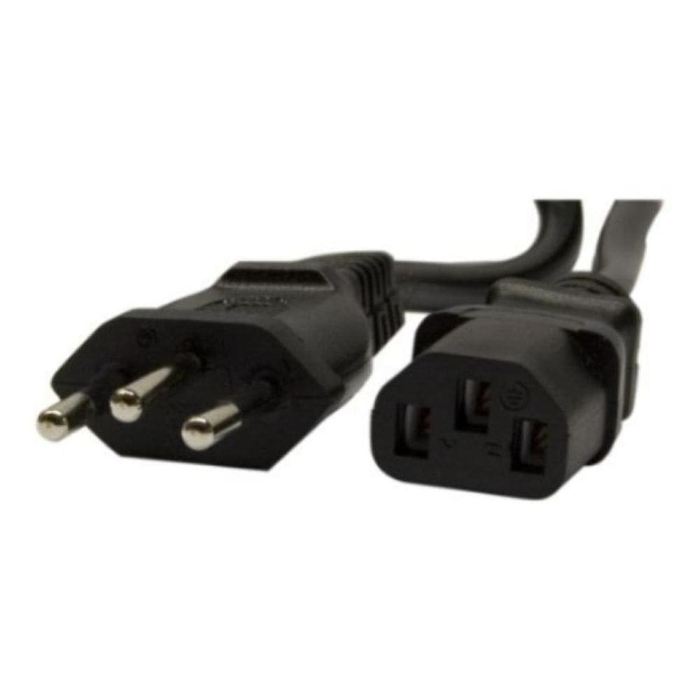 Cabo De Força 3 Metros - Tripolar - Novo Padrão - Até 800W