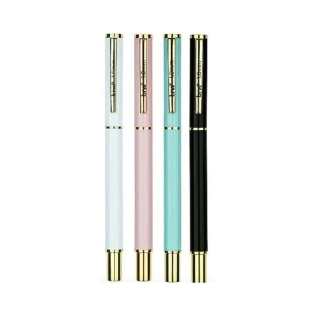 Caneta Esferográfica 1.0mm BRW - Metálica Pastel