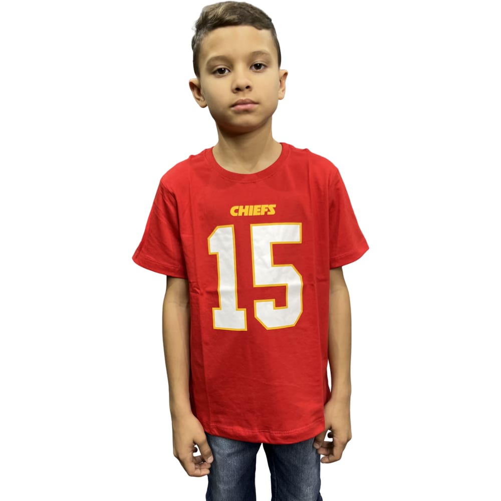 Camiseta Nfl Juvenil Kansas City Chiefs Mahomes