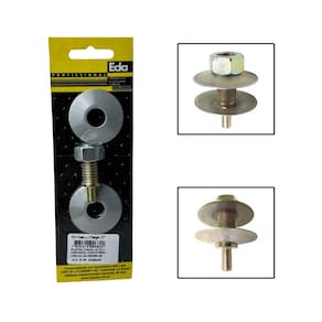Adaptador De Rebolo Com Haste Flanges 1/2 Para Furadeira