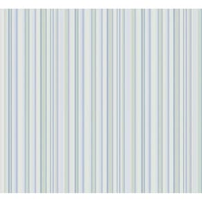 Papel de Parede Safari Friends Listrado Azul SF6215