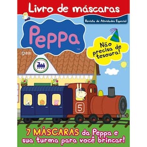 Livro de Máscaras Peppa Pig