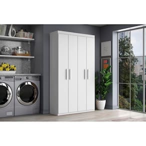 Armário Multiuso Sapateira Melbourne Branco - Aramóveis