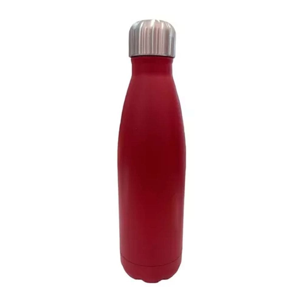 Garrafa Térmica Aço Inoxidável Parede Dupla Modelo Compass Esporte 500ML Conserva Quente e Frio
