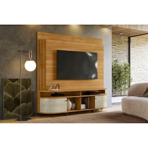 Home Theater Daytona para TV até 65 polegadas - Cumaru / Opala - Madetec