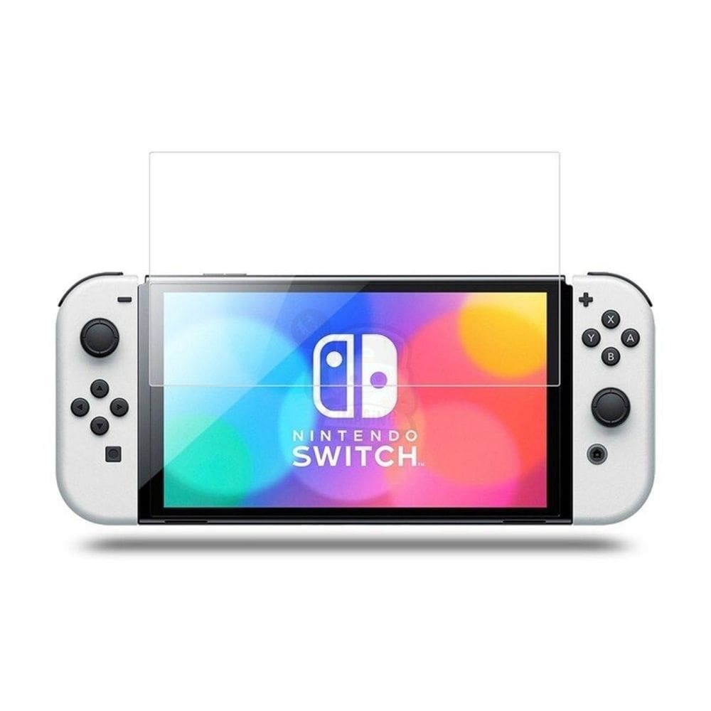 Película De Vidro Protetora Para Novo Nintendo Switch Oled