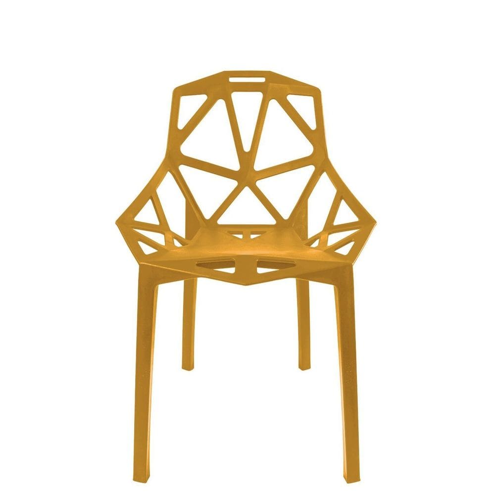 Cadeira para Jardim Pixel Destaque no Seu Ambiente Amarelo