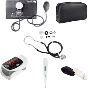 Kit Enfermagem Acadêmico Com Estojo Completo - Premium