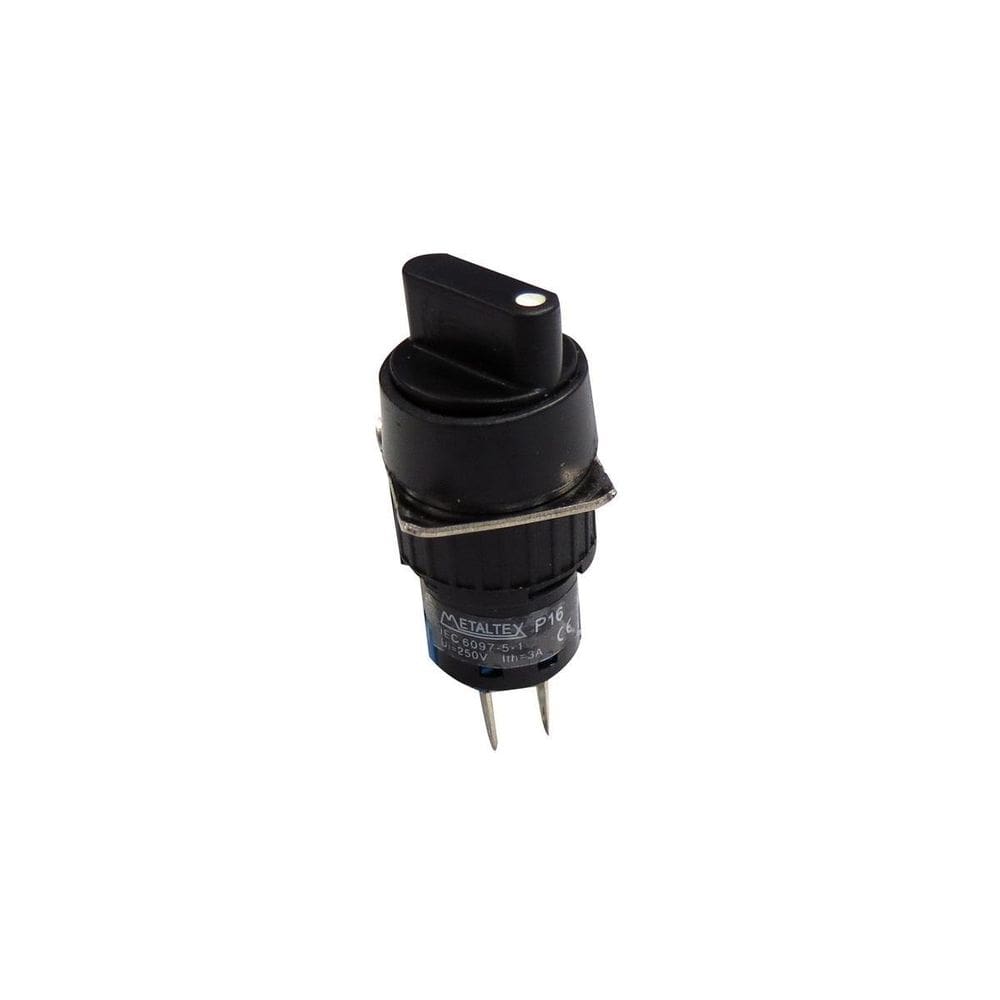 Chave Seletora 16Mm 2 Posições 1 Rev P16L2R - Metaltex